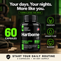 Hartborne daily formula · 60 capsules and daily support